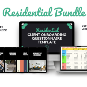 Residential Client Onboarding Questionnaire template