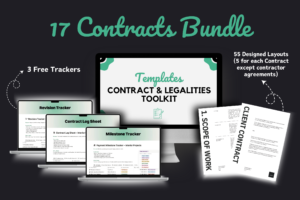 Contracts & Legalities Toolkit (Updated)