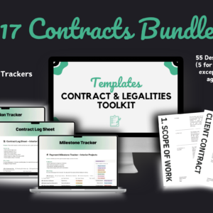 Contracts & Legalities Toolkit (Updated)